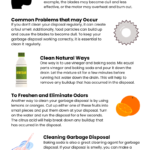 All About Cleaning your Garbage Disposal
