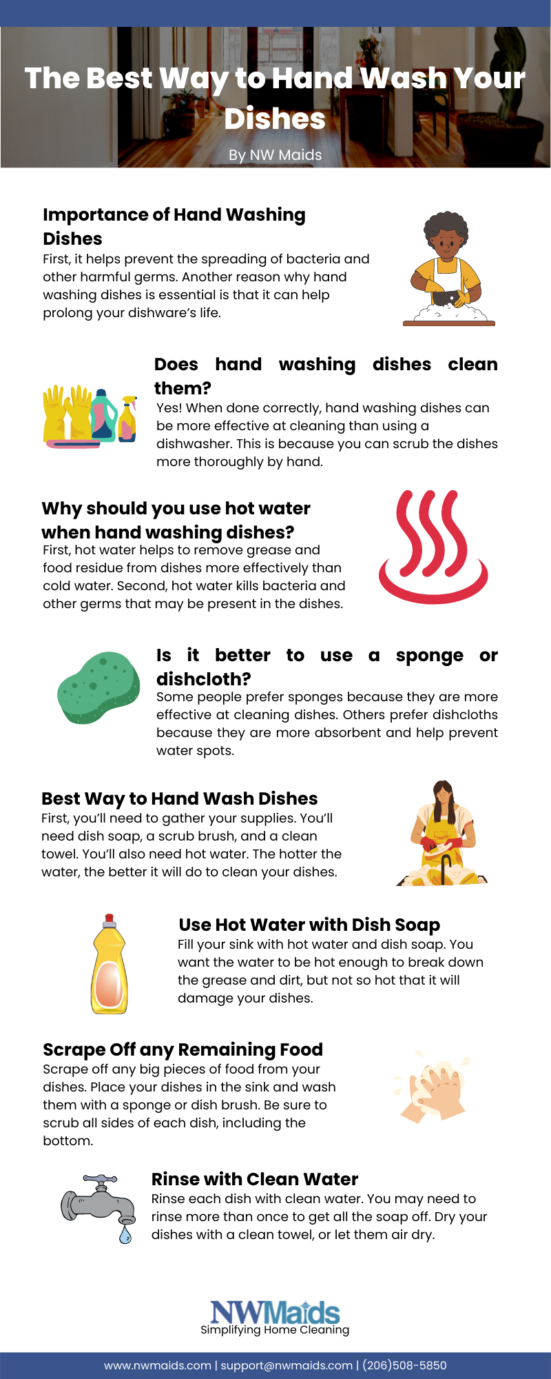 How to Wash Dishes the Right Way