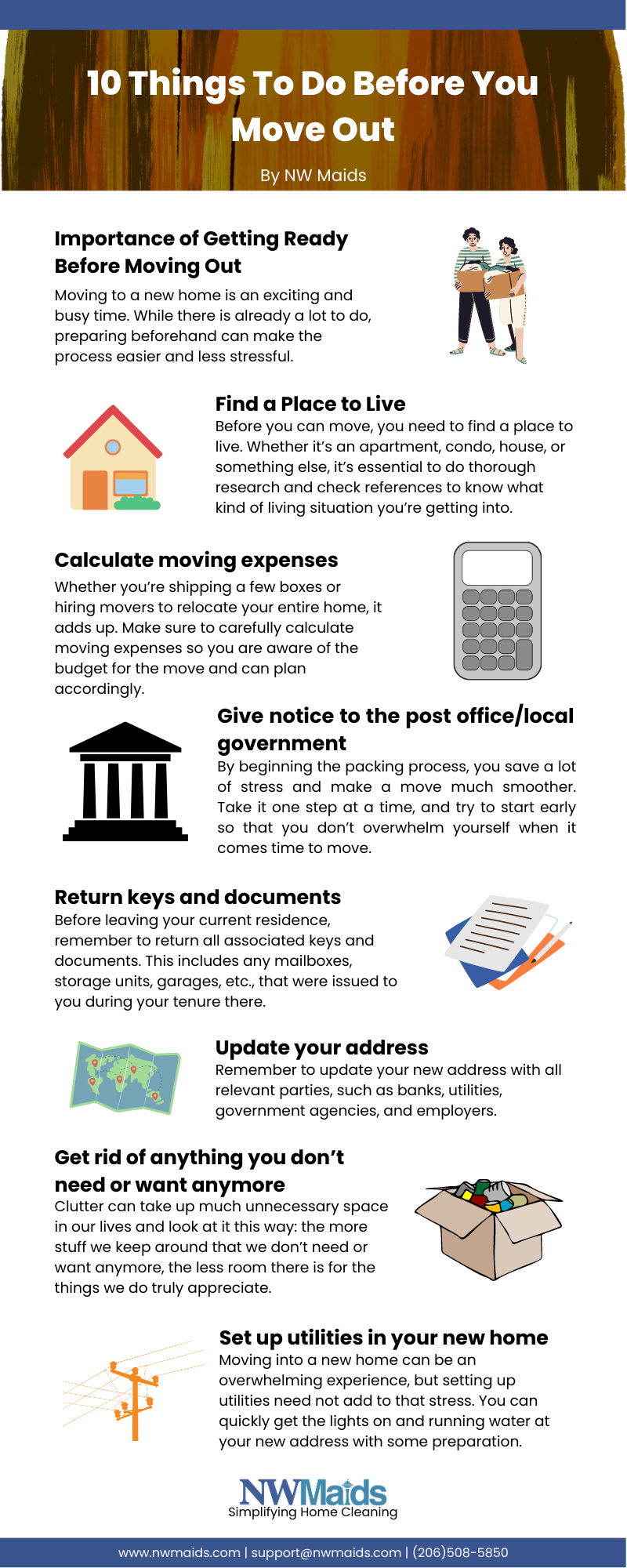 10 Things To Do Before You Move Out