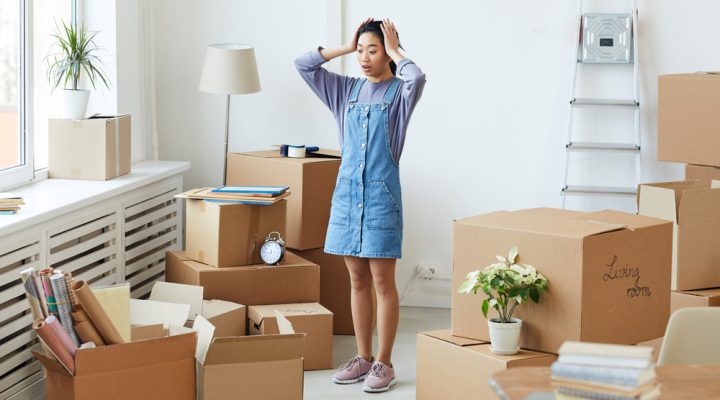 What should I avoid when move-out cleaning?