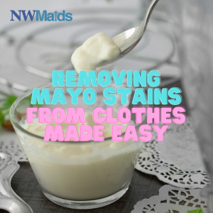 How to Get Mayo Out of Clothes