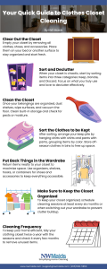 Your Quick Guide to Clothes Closet Cleaning