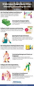 10 Mistakes People Make When Choosing a Cleaning Service