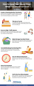 How to Keep Your House Clean When You Work Full Time