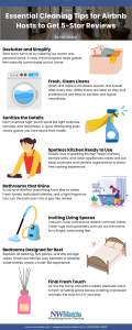 Essential Cleaning Tips for Airbnb Hosts to Get 5-Star Reviews