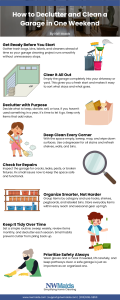 How to Declutter and Clean a Garage in One Weekend