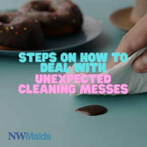 How to Deal With Unexpected Cleaning Messes