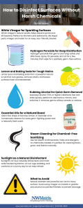 How to Disinfect Surfaces Without Harsh Chemicals