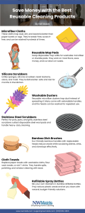 Save Money with the Best Reusable Cleaning Products