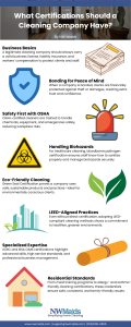 What Certifications Should a Cleaning Company Have?