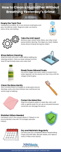 How to Clean a Humidifier Without Breathing Yesterday’s Grime