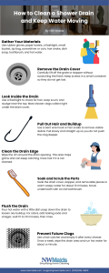 How to Clean a Shower Drain and Keep Water Moving